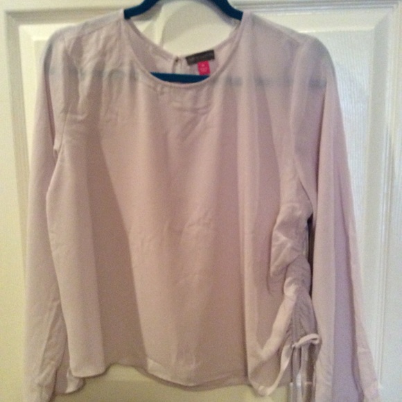Vince Camuto Tops - Vince Camuto lilac long sleeve blouse